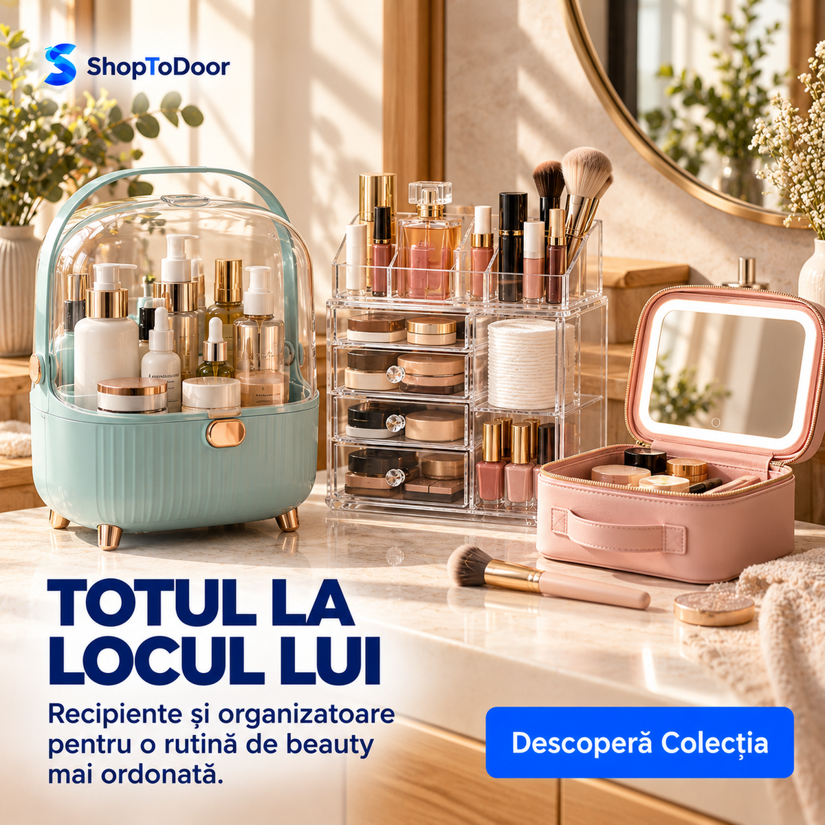Recipiente & Accesorii Cosmetice – ShopToDoor