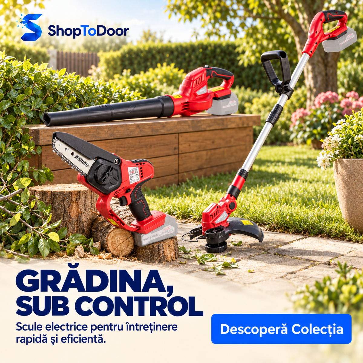 Scule Electrice pentru Grădină – Grădina, sub control