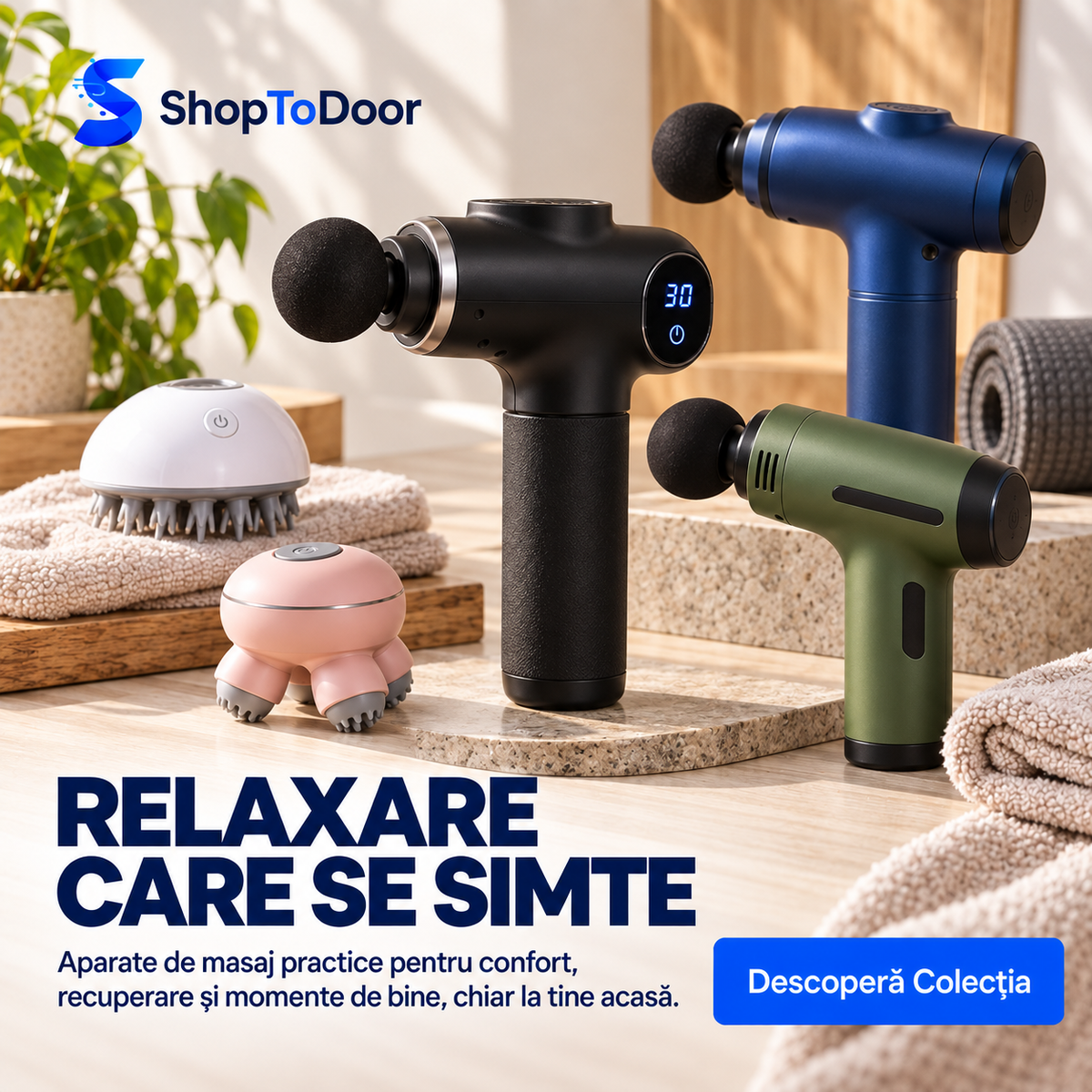 Aparate de Masaj & Recuperare - ShopToDoor