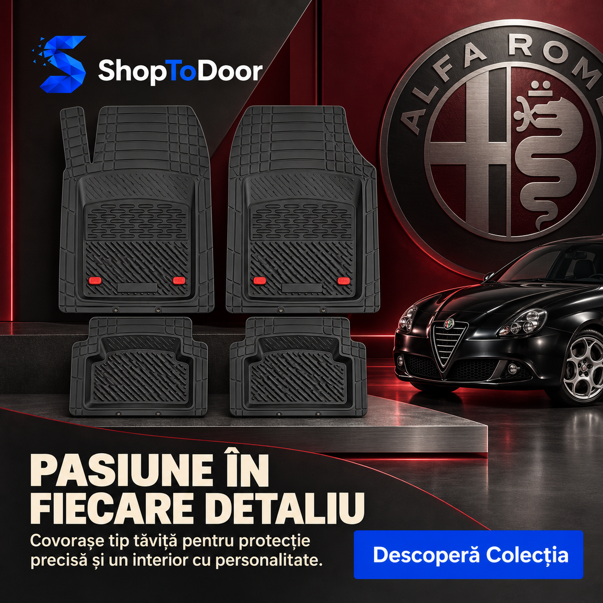 Covorașe auto Alfa Romeo | ShopToDoor