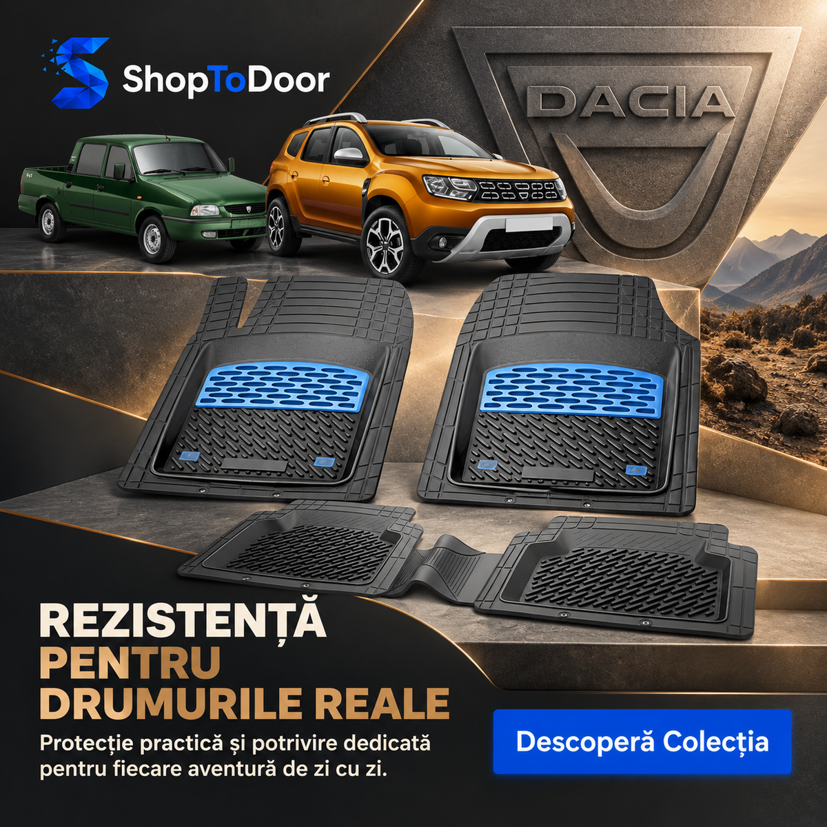 Covorașe auto Dacia | ShopToDoor