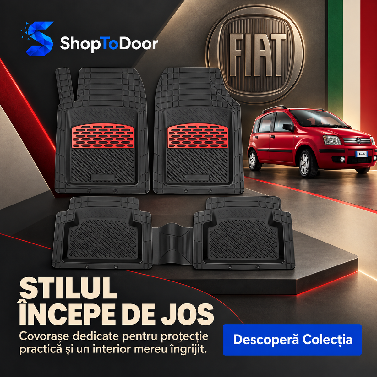 Covorașe auto Fiat | ShopToDoor