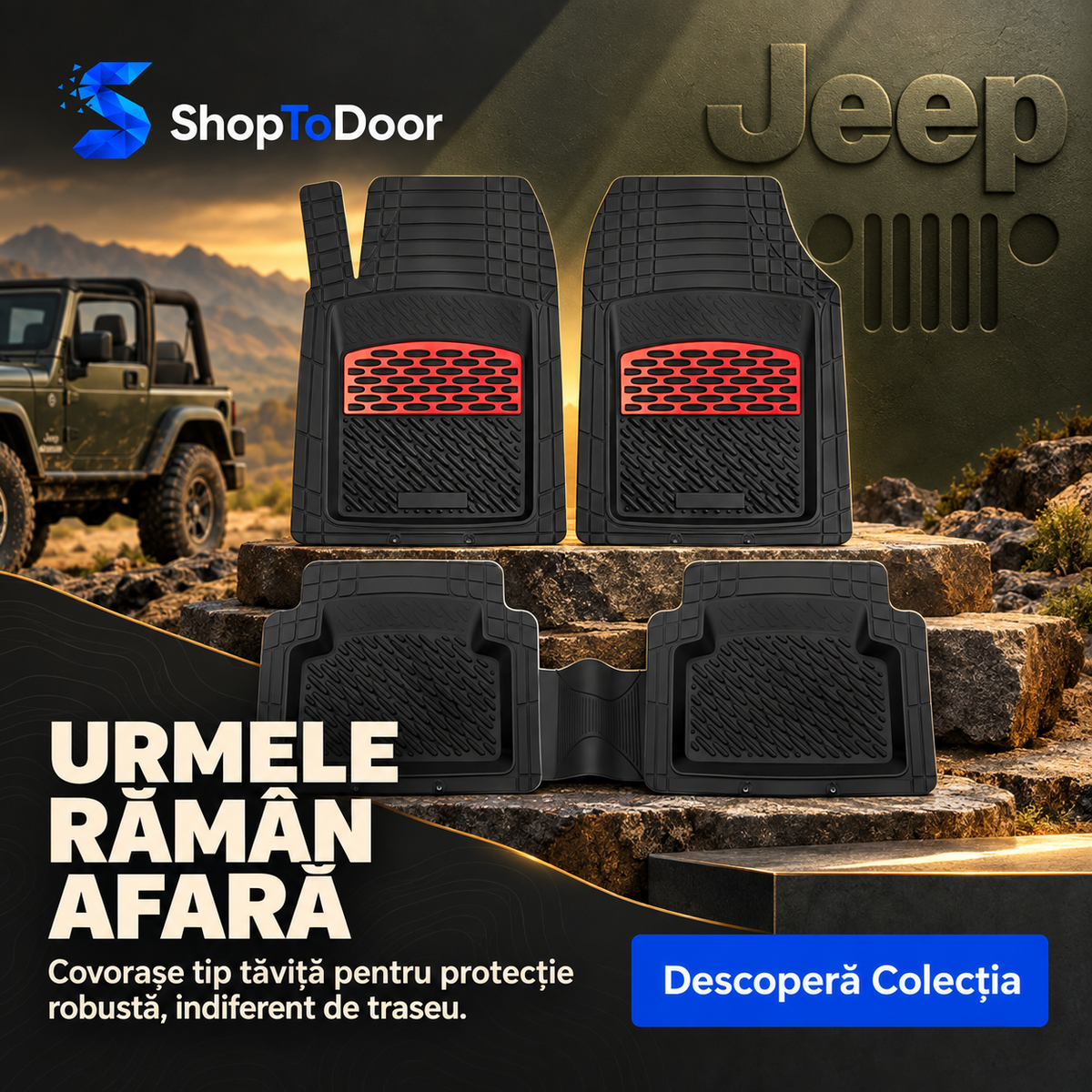 Covorașe auto Jeep | ShopToDoor