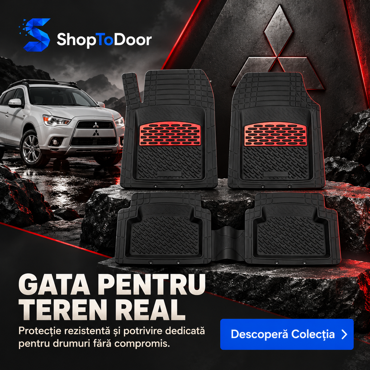 Covorașe auto Mitsubishi | ShopToDoor