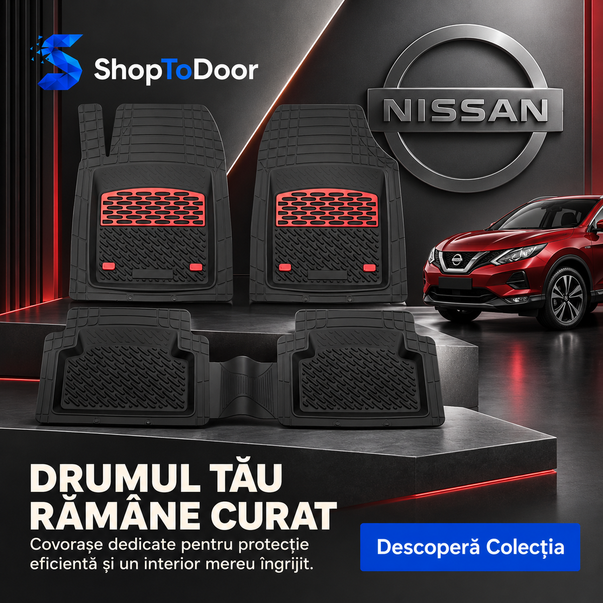 Covorașe auto Nissan | ShopToDoor
