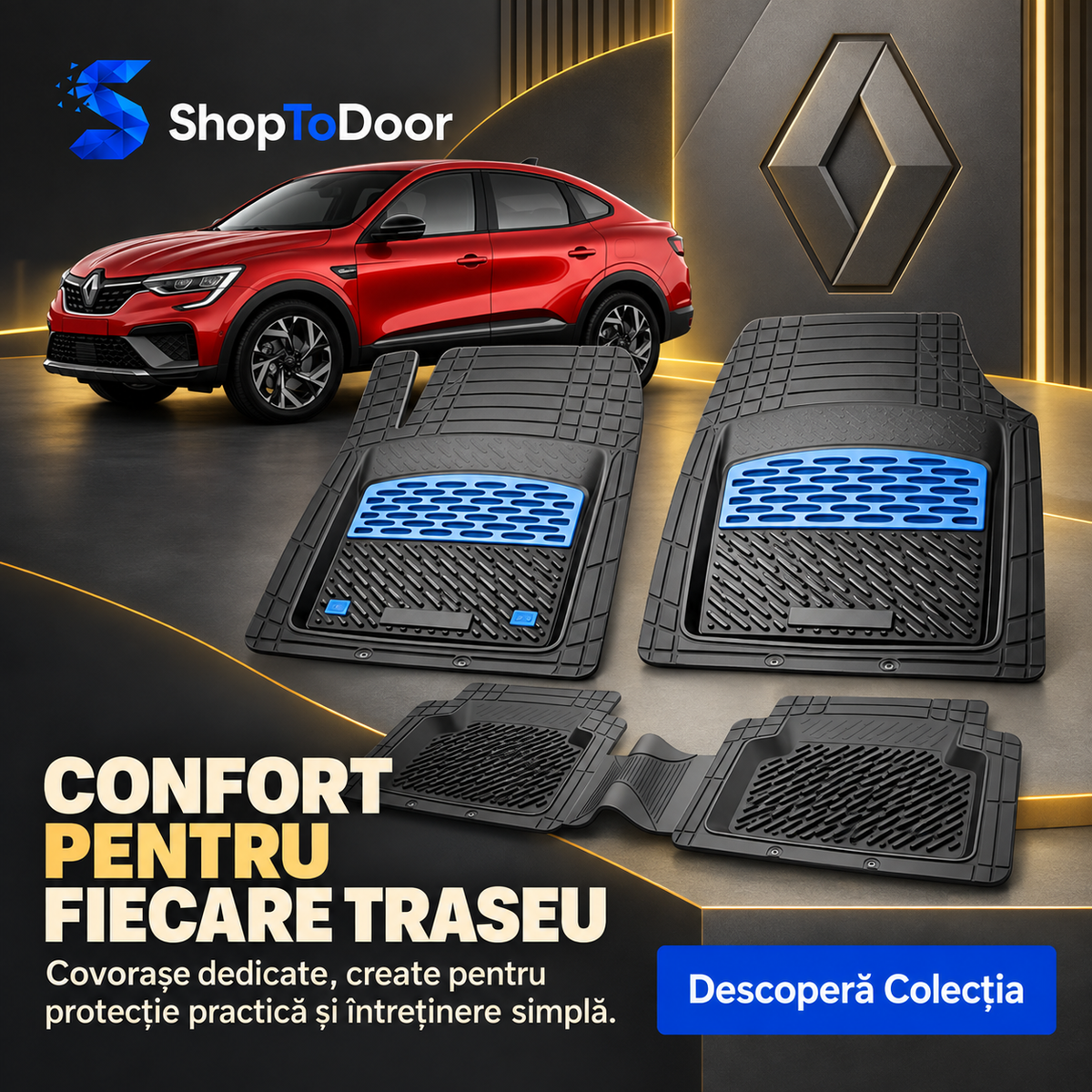 Covorașe auto Renault | ShopToDoor