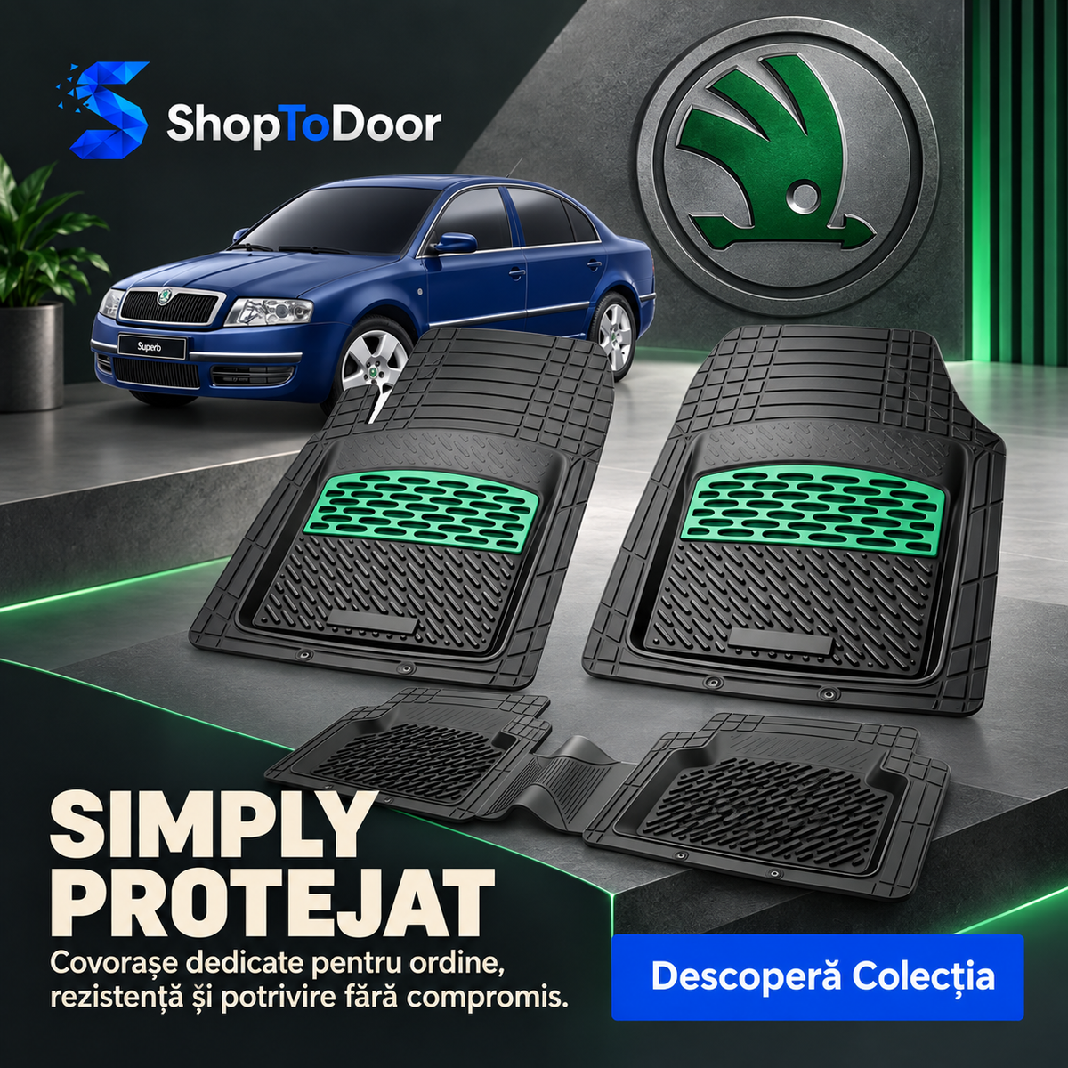 Covorașe auto Škoda | ShopToDoor