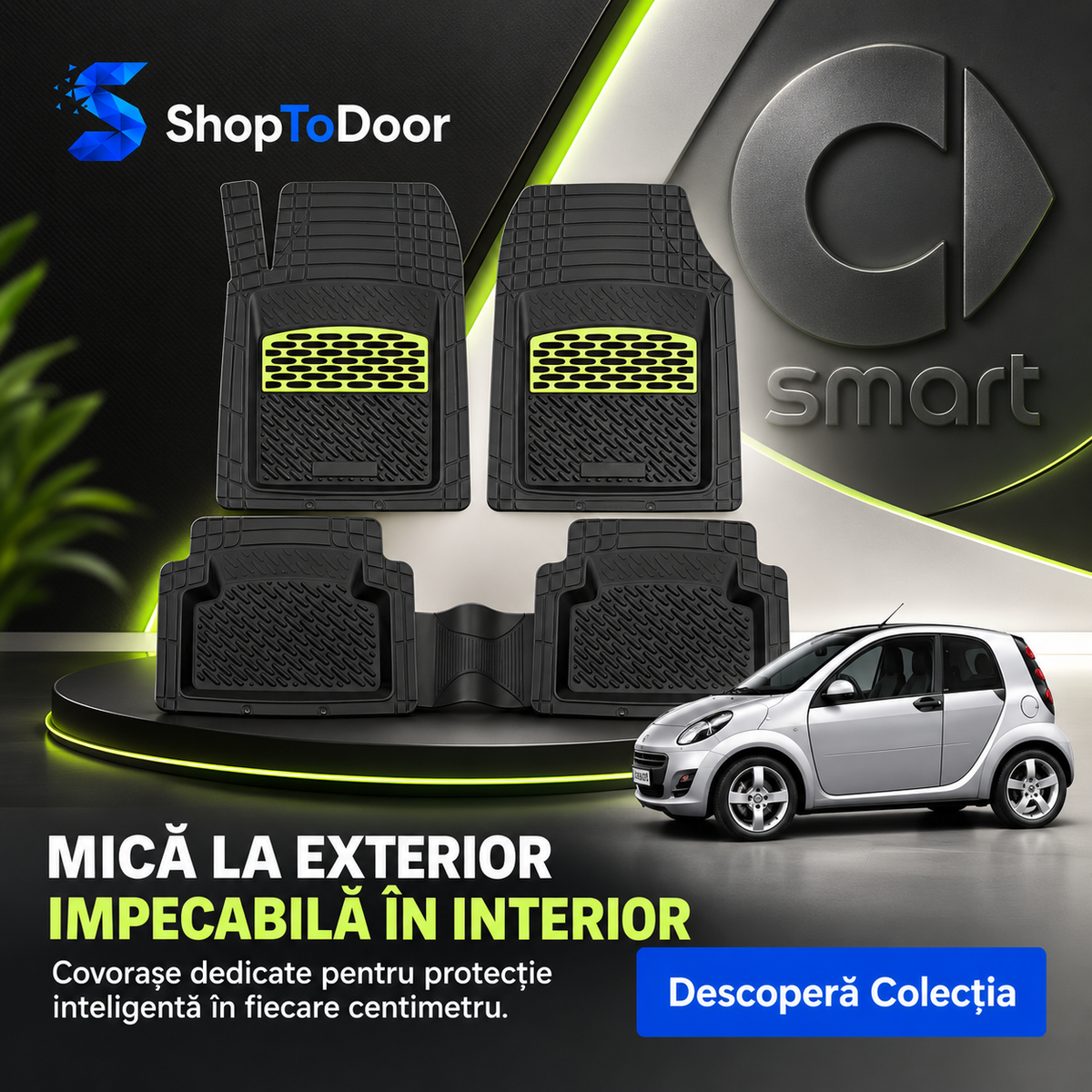 Covorașe auto Smart | ShopToDoor
