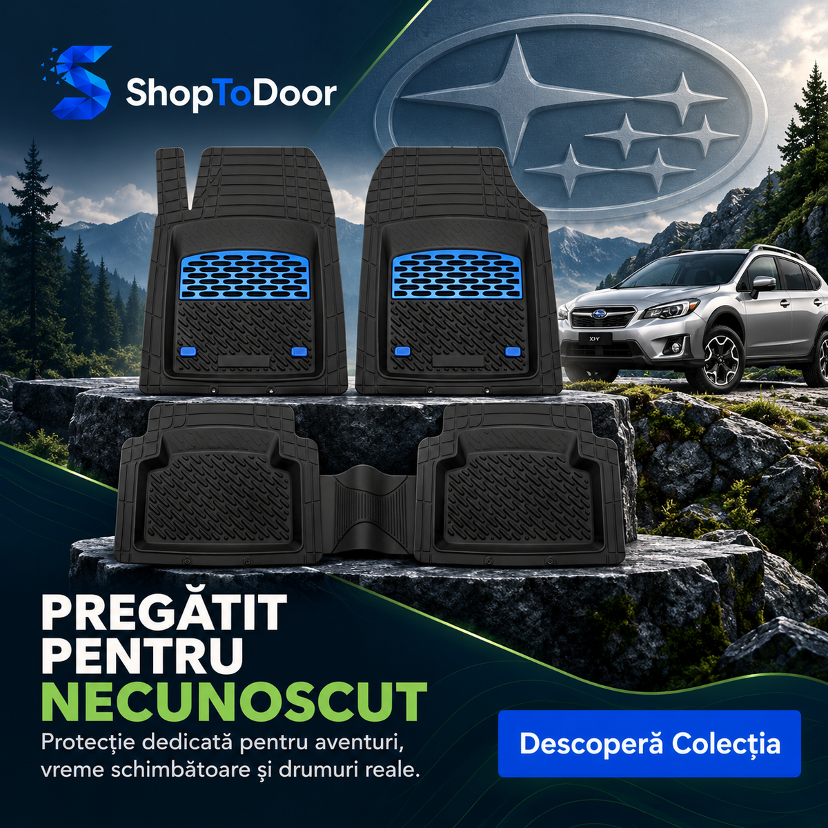 Covorașe auto Subaru – Pregătit pentru necunoscut