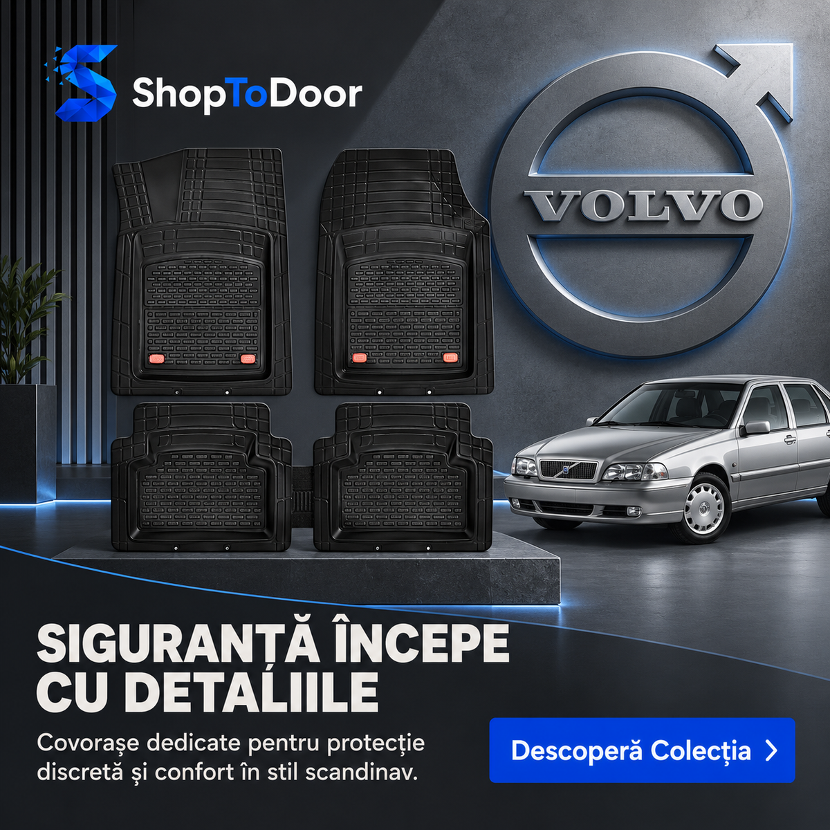 Covorașe auto Volvo – Siguranța începe cu detaliile