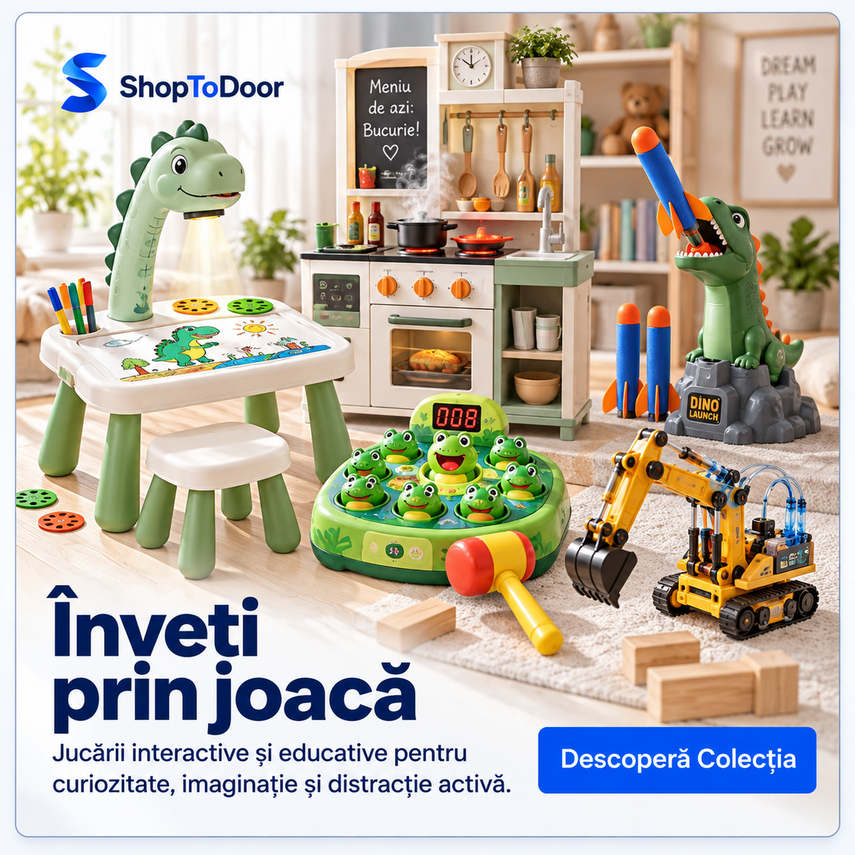 Jucării Educaționale & Interactive – învățare prin joacă