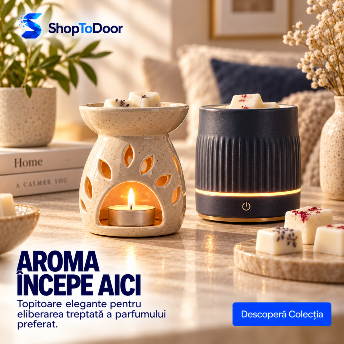 Topitoare pentru ceară parfumată ShopToDoor