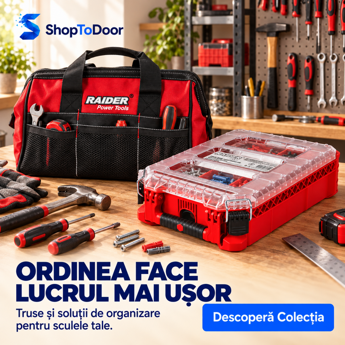Truse & Organizare Scule – Ordinea face lucrul mai ușor