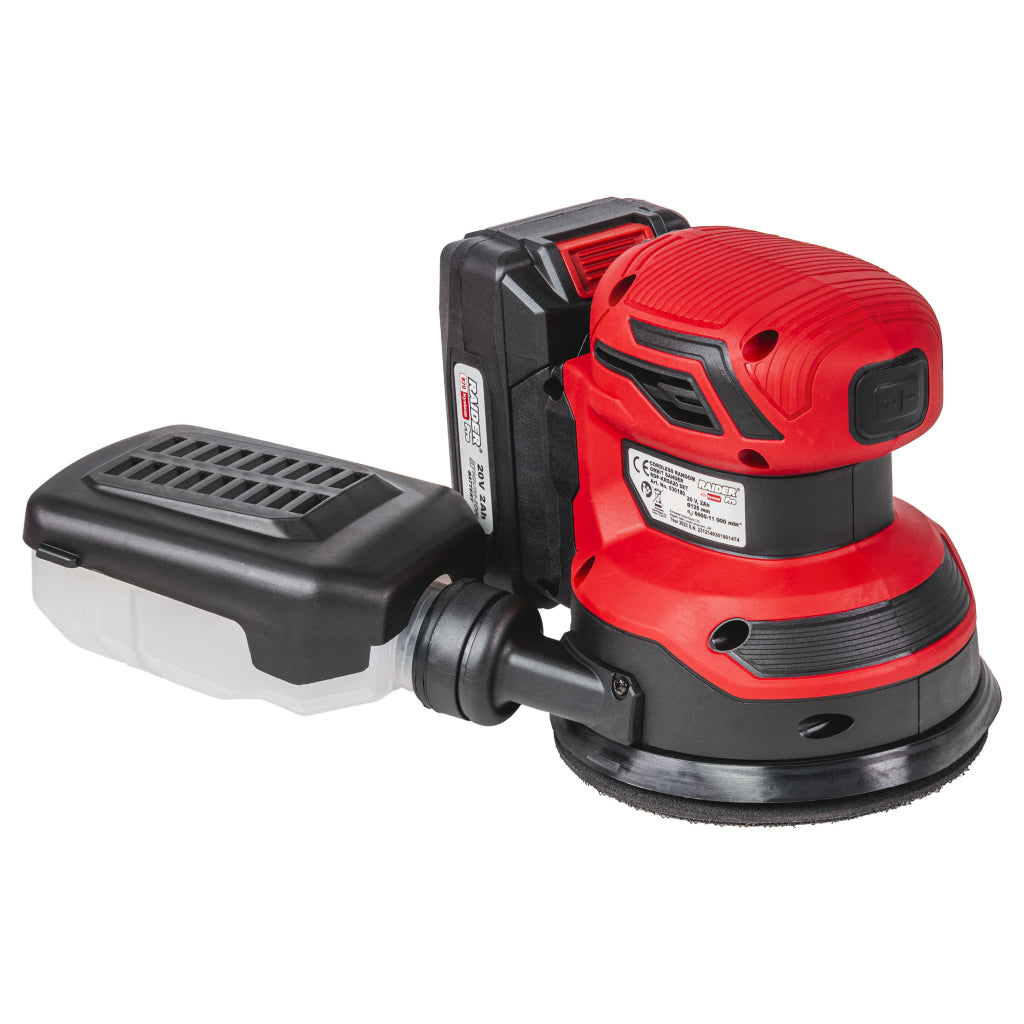 Raider R20 Slefuitor orbital 20V Ø125mm viteza variabila 2.0Ah RDP-KRSA20