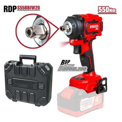 Raider R20 Masina insurubat cu impact 20V 1/2" 550Nm SOLO RDP-55BCBIW20