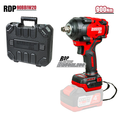 Raider R20 Masina insurubat cu impact 20V 1/2" 900Nm SOLO RDP-90BBIW20