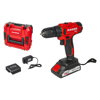 Raider R20 Masina de gaurit si insurubat 20V 2.0Ah 44Nm RDP-SPCD20
