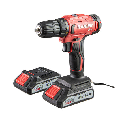 Raider R20 Masina de gaurit si insurubat 20V 2x2.0Ah 44Nm RDP-SPCD20