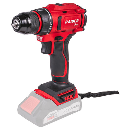 Raider R20 Masina de gaurit si insurubat 20V SOLO 50Nm RDP-PBCDI20
