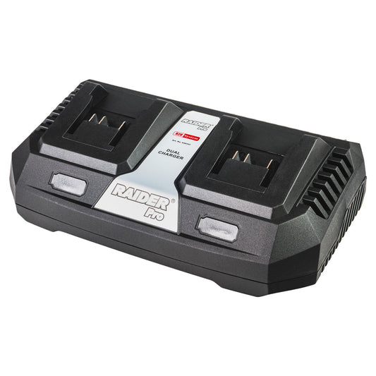 Raider R20 Incarcator dual 2x3Ah pentru acumulator 20V