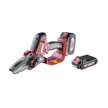Raider R20 Fierastrau de gradina cu lant si lama 20V 100mm 2.0 + 4.0Ah RDP-SBGP20