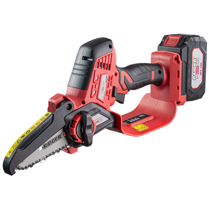 Raider R20 Fierastrau de gradina cu lant si lama 20V 100mm 4.0Ah RDP-GLGP20