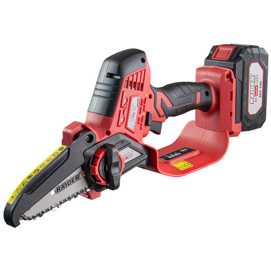 Raider R20 Fierastrau de gradina cu lant si lama 20V 100mm 4.0Ah RDP-GLGP20