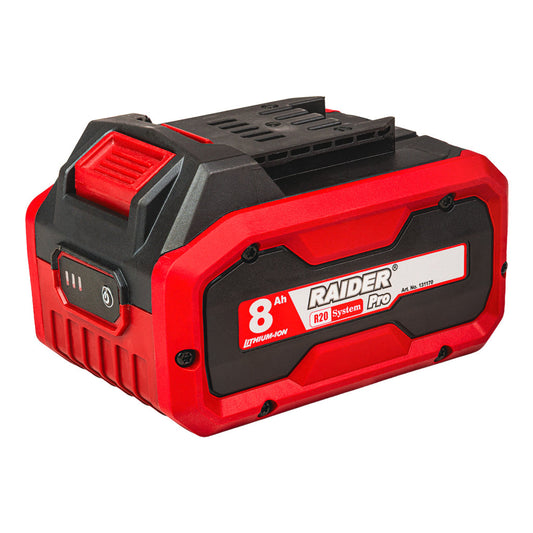 R20 Acumulator Li-ion 20V 8.0 Ah compatibil cu intreaga gama Raider R20