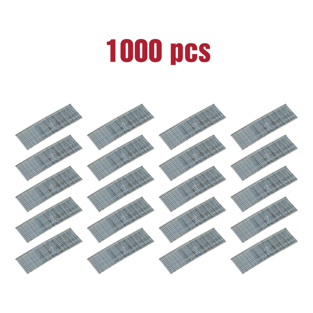 Raider Set 1000 de cuie galvanizate tip 47 1.08mm 15-32mm pentru capsator electric