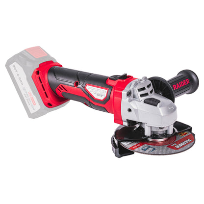 Raider R20 Polizor unghiular Ø125mm 20V SOLO RDP-SPAG20