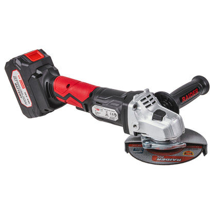 Raider R20 Polizor unghiular Ø125mm 20V 4.0Ah RDP-KBAG20