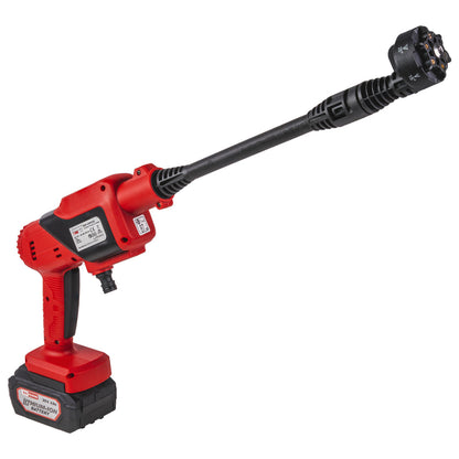 Raider R20 Aparat spalat cu presiune 20V 25 de bari 4.0Ah 6 duze RDP-CHPC20
