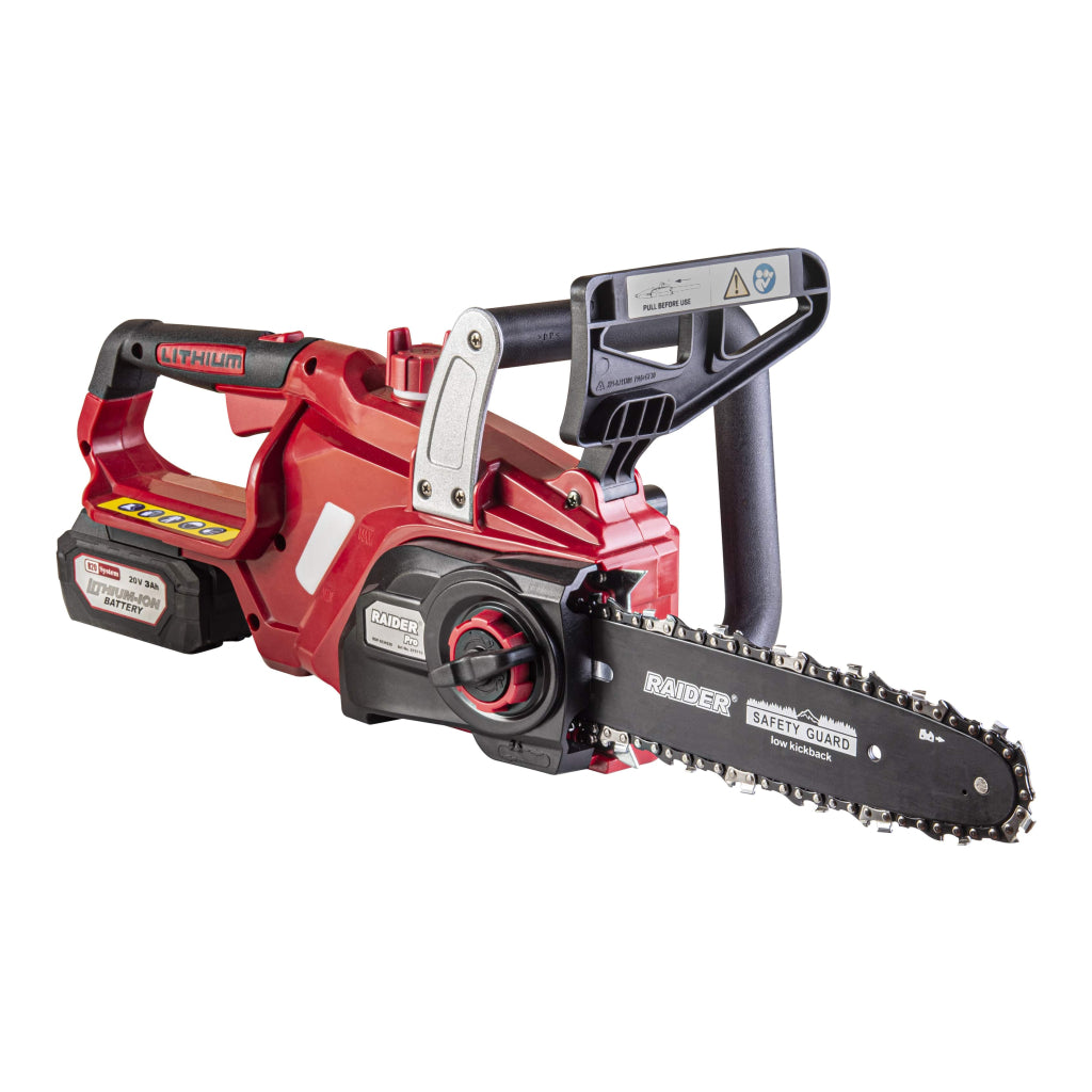 Raider R20 Fierastrau electric cu lant si lama 20V 250mm 3.0Ah RDP-SCS20