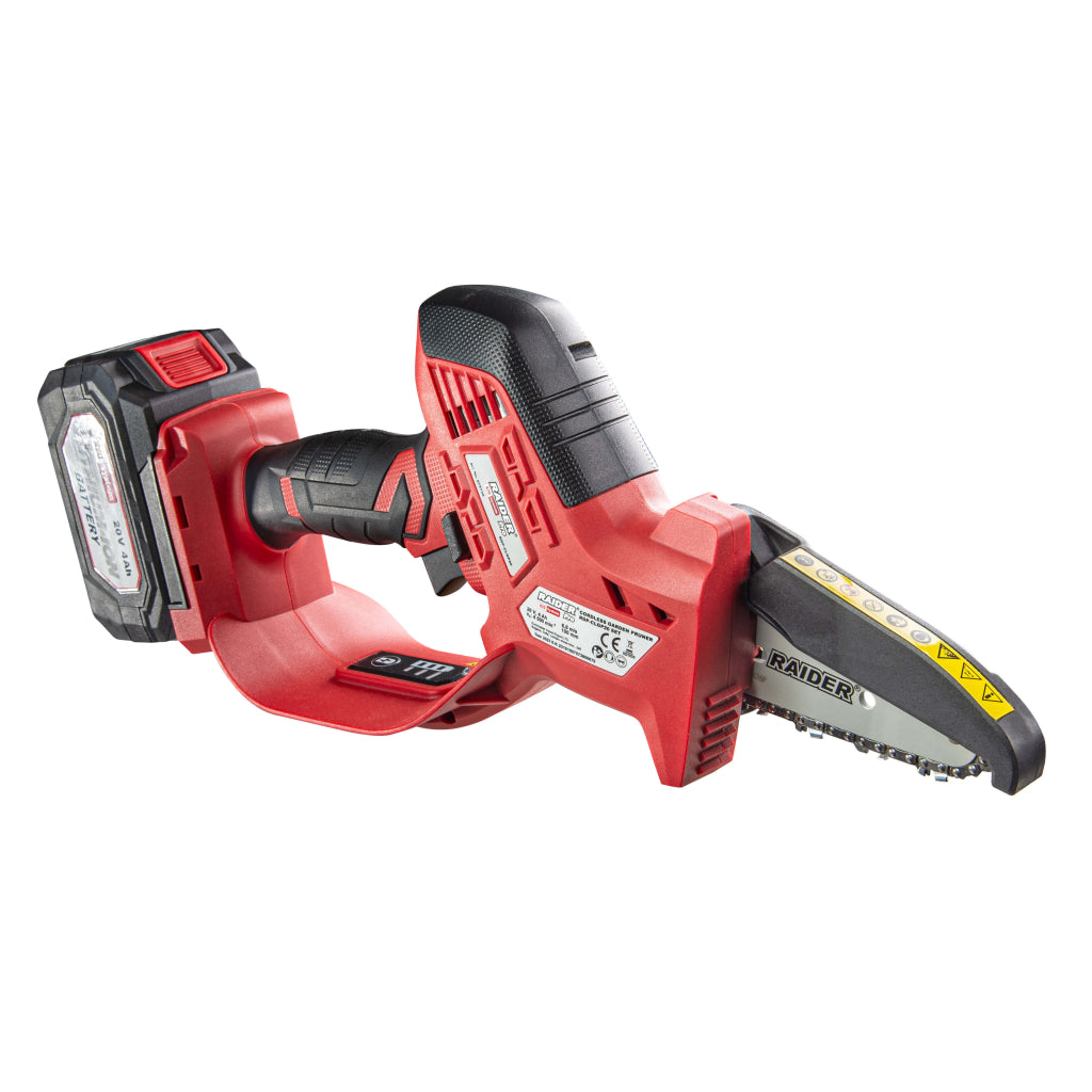 Raider R20 Fierastrau de gradina cu lant si lama 20V 100mm 4.0Ah RDP-GLGP20