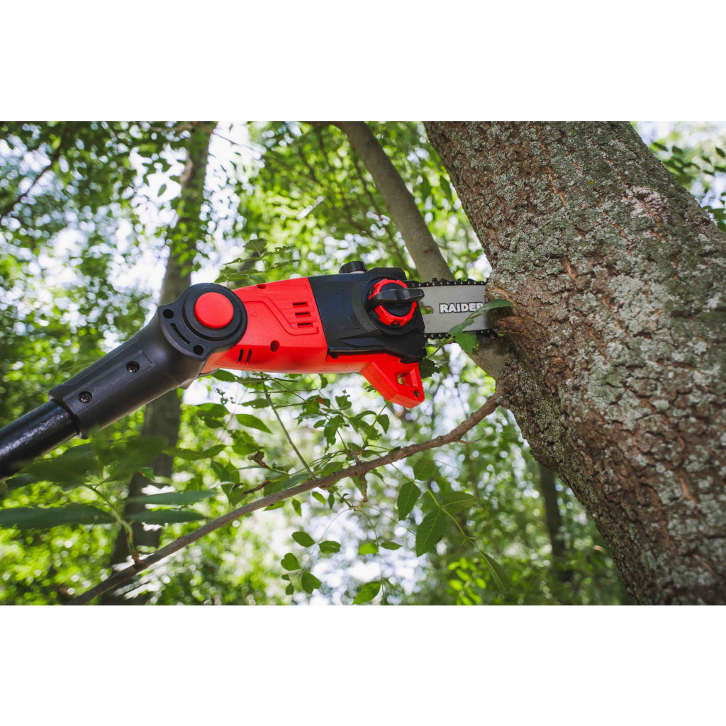 Raider R20 Fierastrau telescopic cu lant si lama 20V 200mm 2.0Ah RDP-PS20