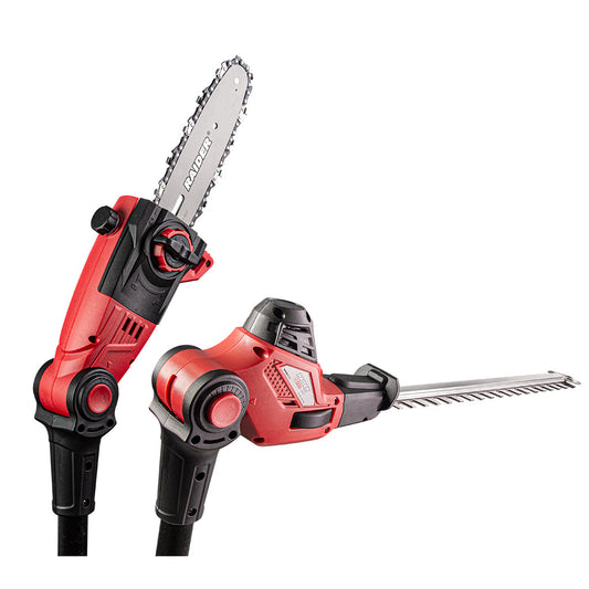 Raider R20 Fierastrau telescopic cu lant si capat gard viu 2 in 1 20V 200mm 2.0Ah RDP-PSHT20
