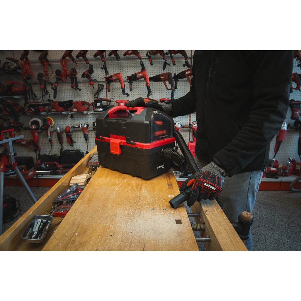 Raider R20 Aspirator umed/uscat 20V 15 bari 10L SOLO RDP-SDWCH20