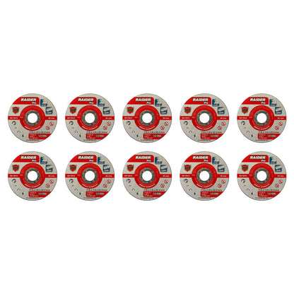 Raider Set 10 discuri pentru taiat otel-inox 115х1mm A60T RDP