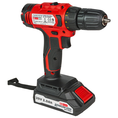 Raider R20 Masina de gaurit si insurubat 20V 2.0Ah 44Nm RDP-SPCD20