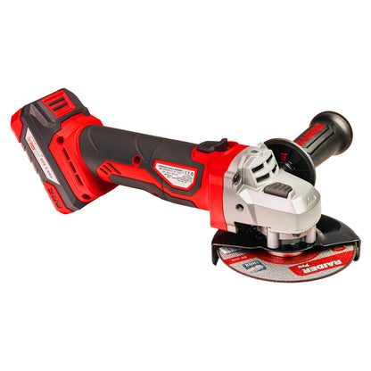 Raider R20 trusa bormasina polizor unghiular cheie impact si casti bluetooth cadou 20V 2x2.0Ah RDP