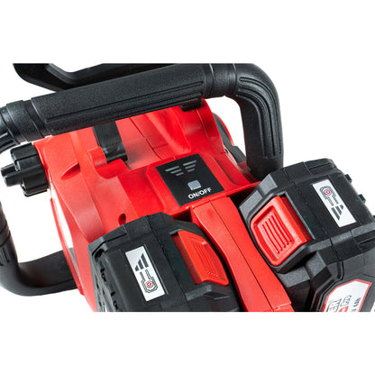 Raider R20 Fierastrau electric cu lant si lama 40V 400mm 2x4.0Ah RDP-SBCS20