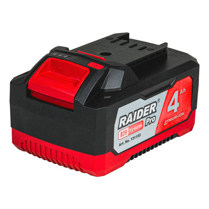Raider R20 Set incarcator cu baza si acumulator 20V 4Ah