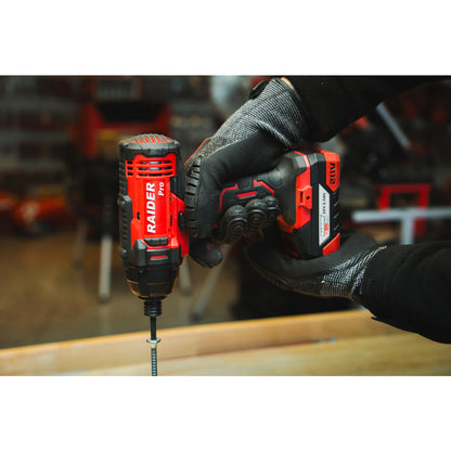 Raider R20 Masina insurubat cu impact 20V HEX1/4" 180Nm SOLO RDP-SHID20