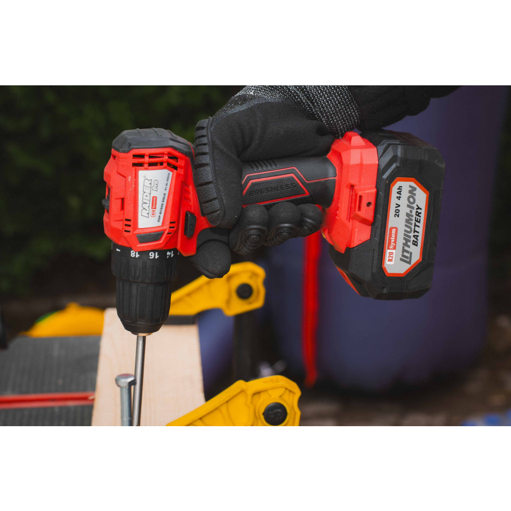 Raider R20 Masina de gaurit si insurubat 20V, SOLO, 35Nm, 10mm, RDP-BCD20