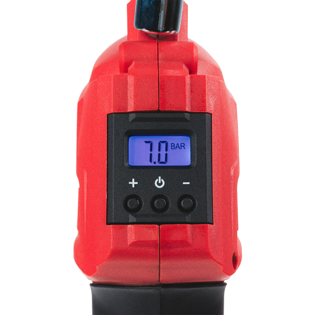 Raider R20 Mini compresor de aer 20V 7bar Display LED SOLO RDP-YAC20