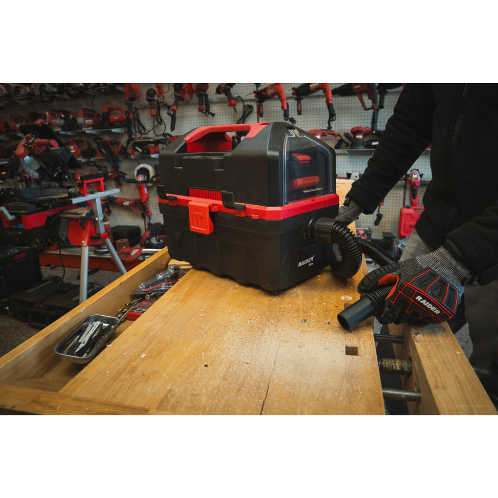 Raider R20 Aspirator umed/uscat 20V 15 bari 10L SOLO RDP-SDWCH20