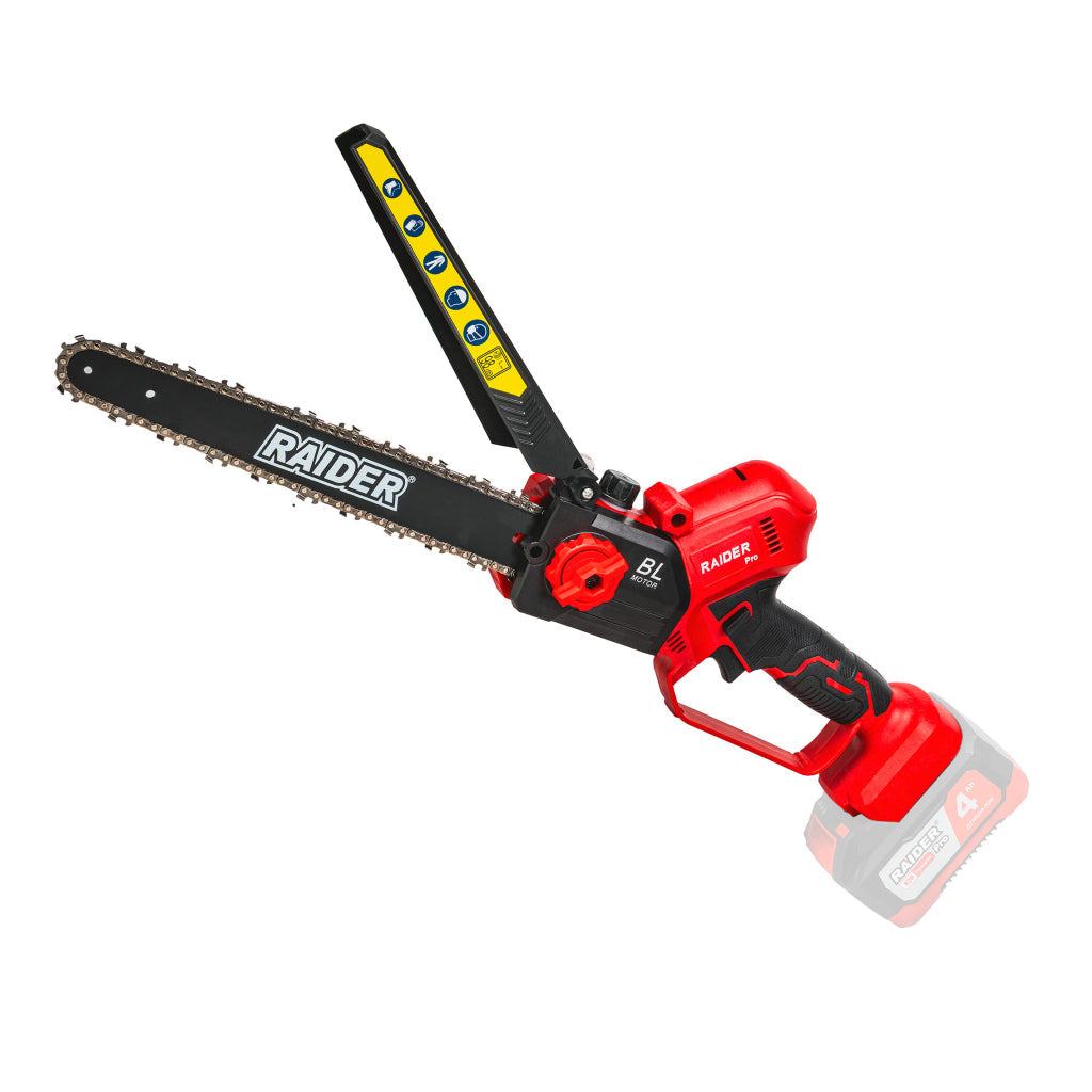 Raider R20 Fierastrau de gradina cu lant si lama 20V 254mm SOLO RDP-RBCS20