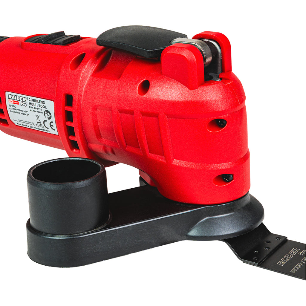 Raider R20 Unealta multifunctionala cu vibratii 20V 3° SOLO RDP-SOMT20