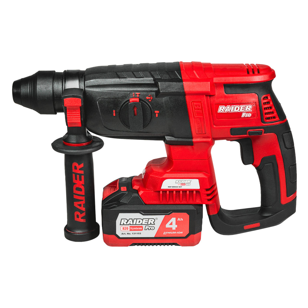 Raider R20 Ciocan rotopercutor SDS 20V 4.0Ah 3J RDP-BRH20