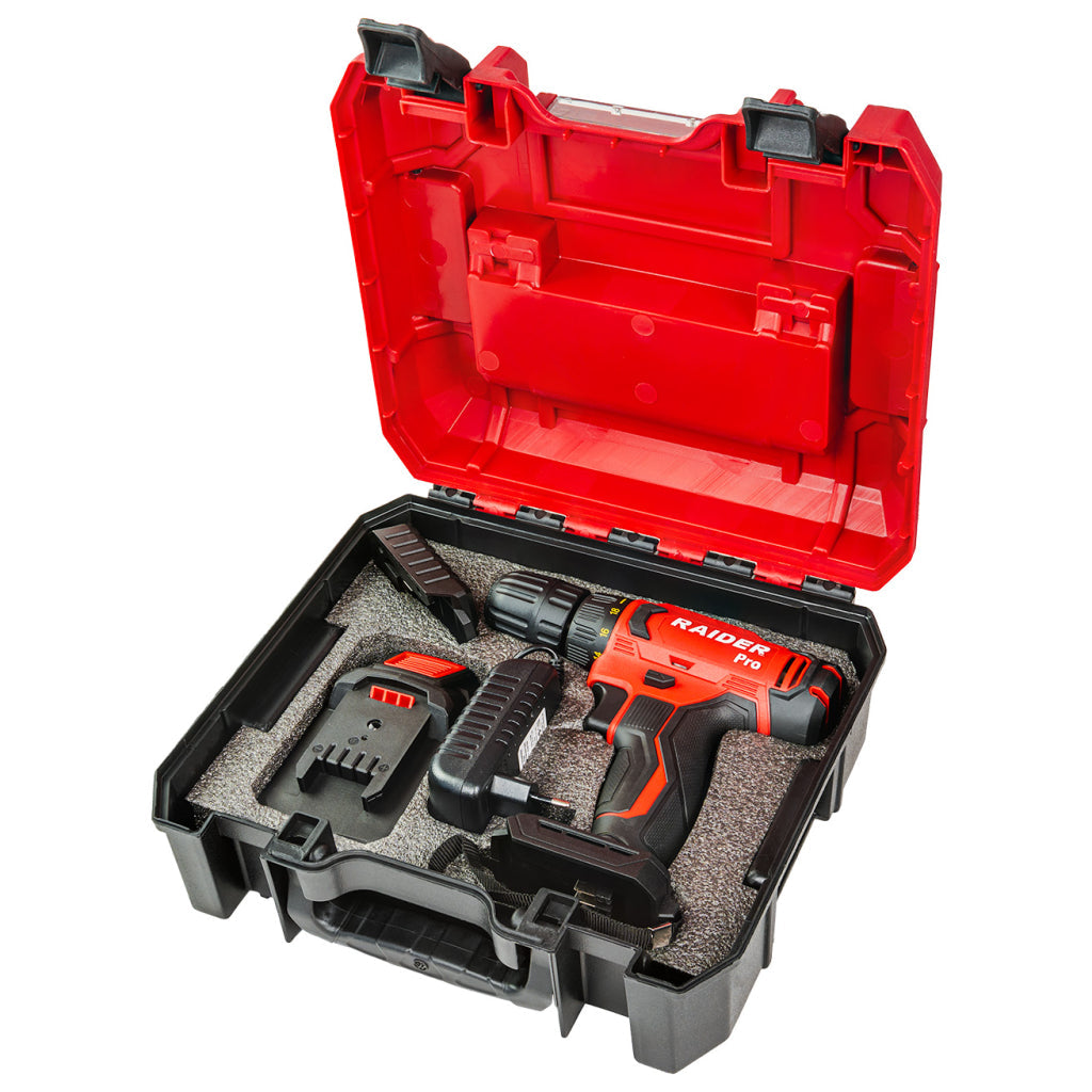 Raider R20 Masina de gaurit si insurubat 20V 2.0Ah 44Nm RDP-SPCD20
